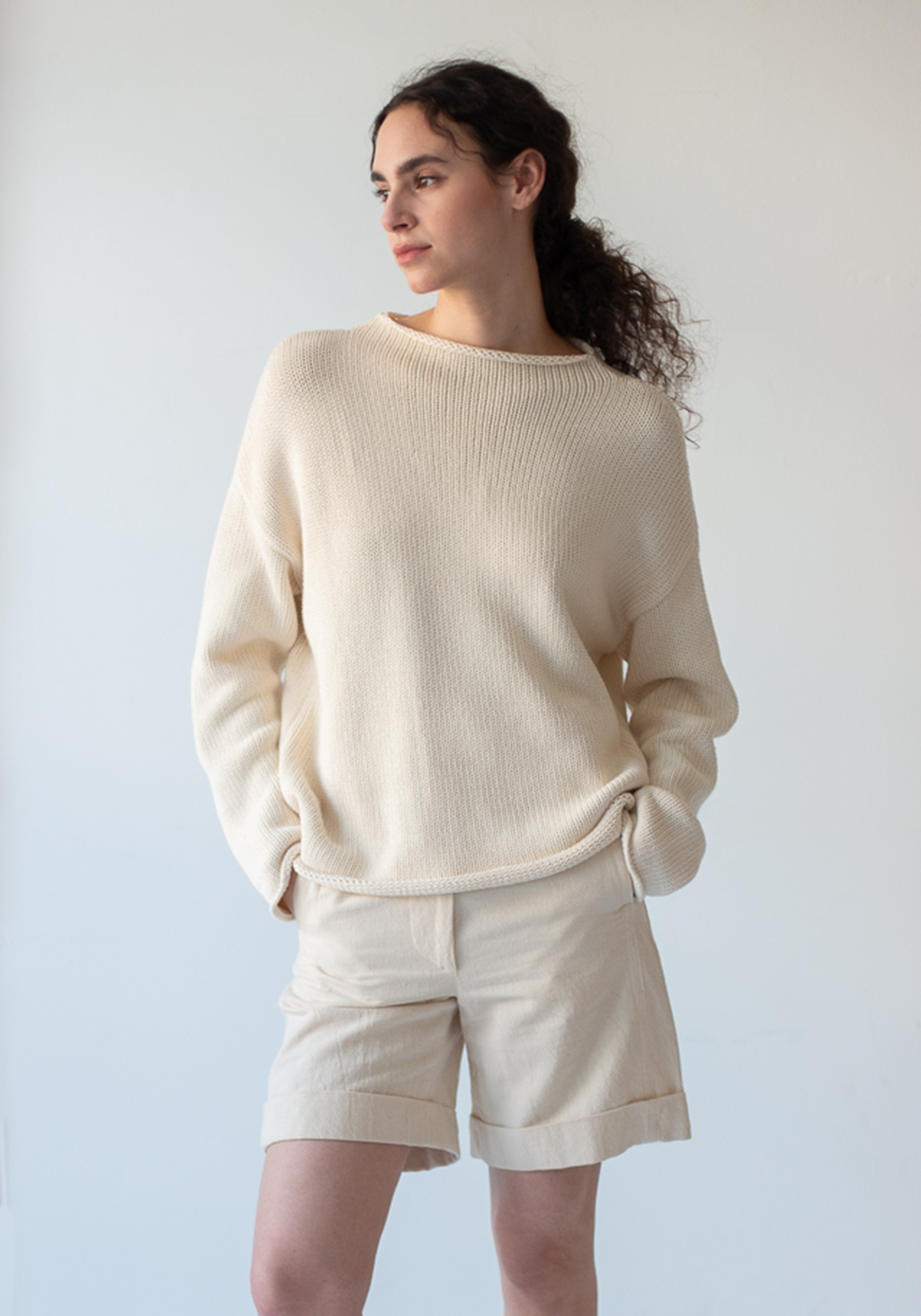Lamis Cotton Sweater