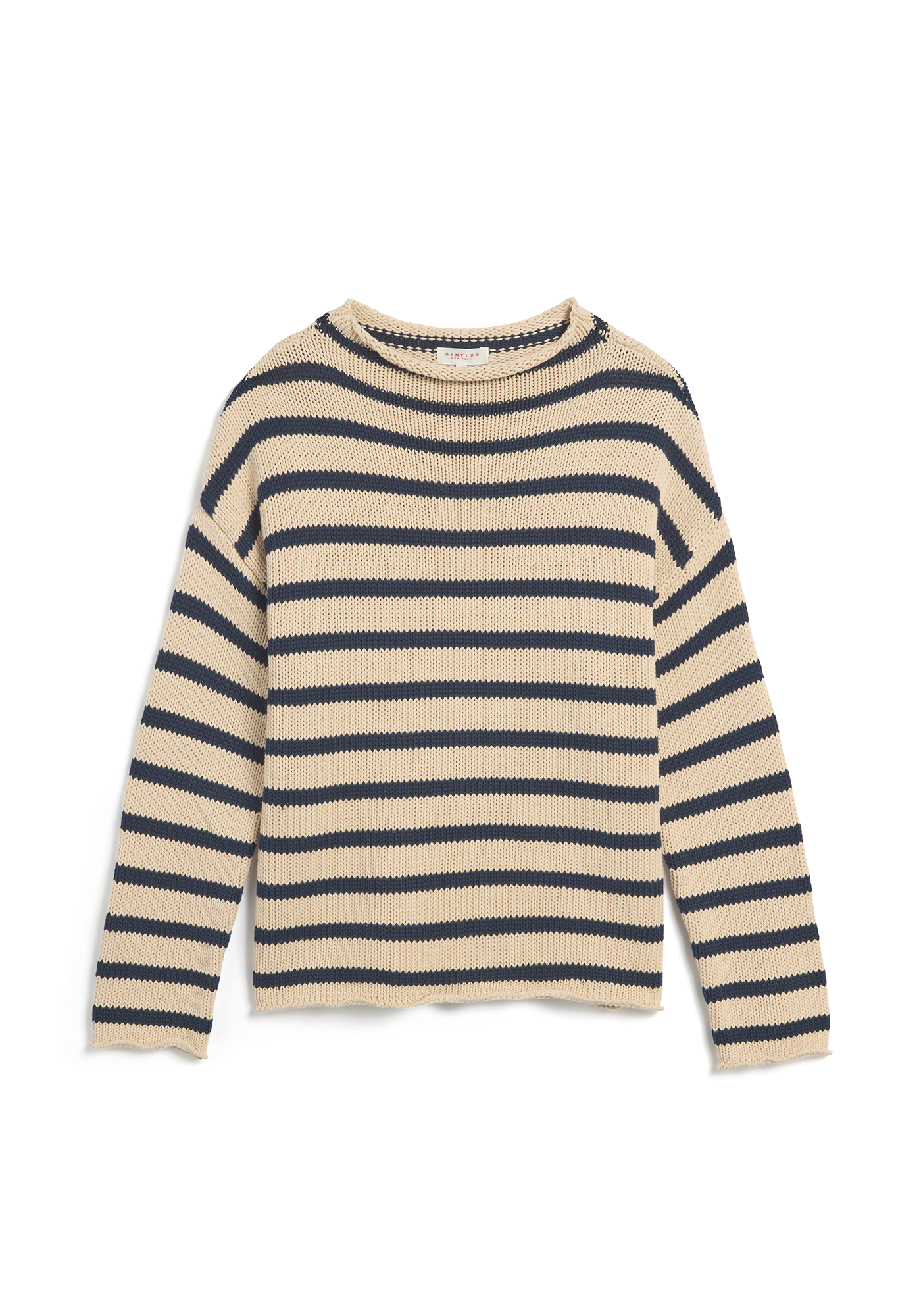 Lamis Stripe Cotton Sweater