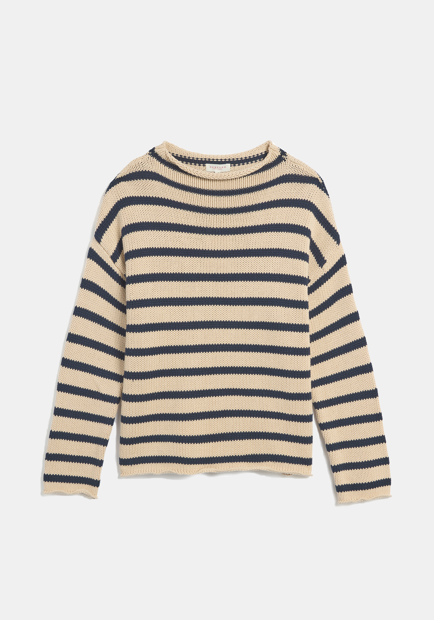 Lamis Stripe Cotton Sweater