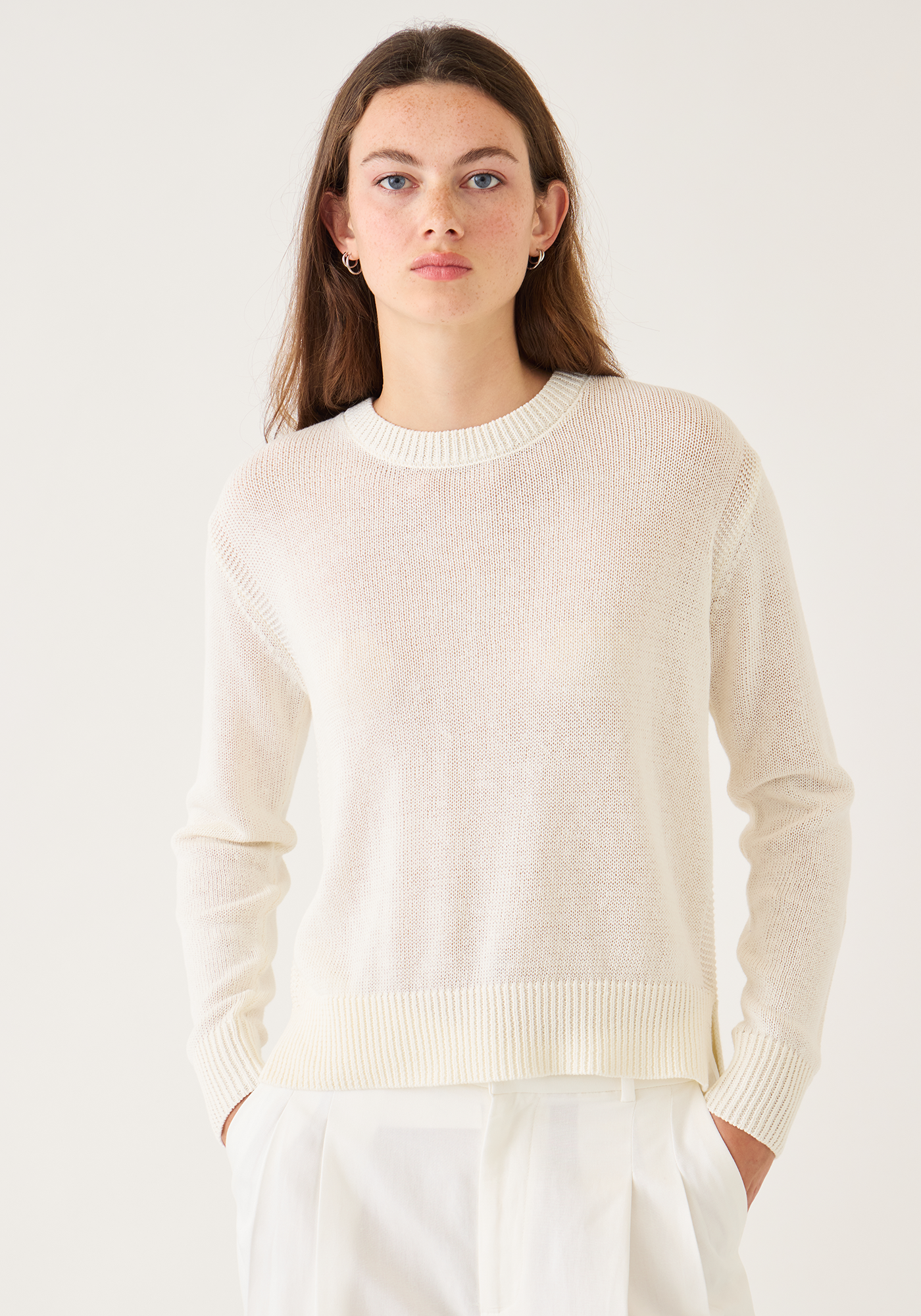 Lana Cotton Linen Sweater