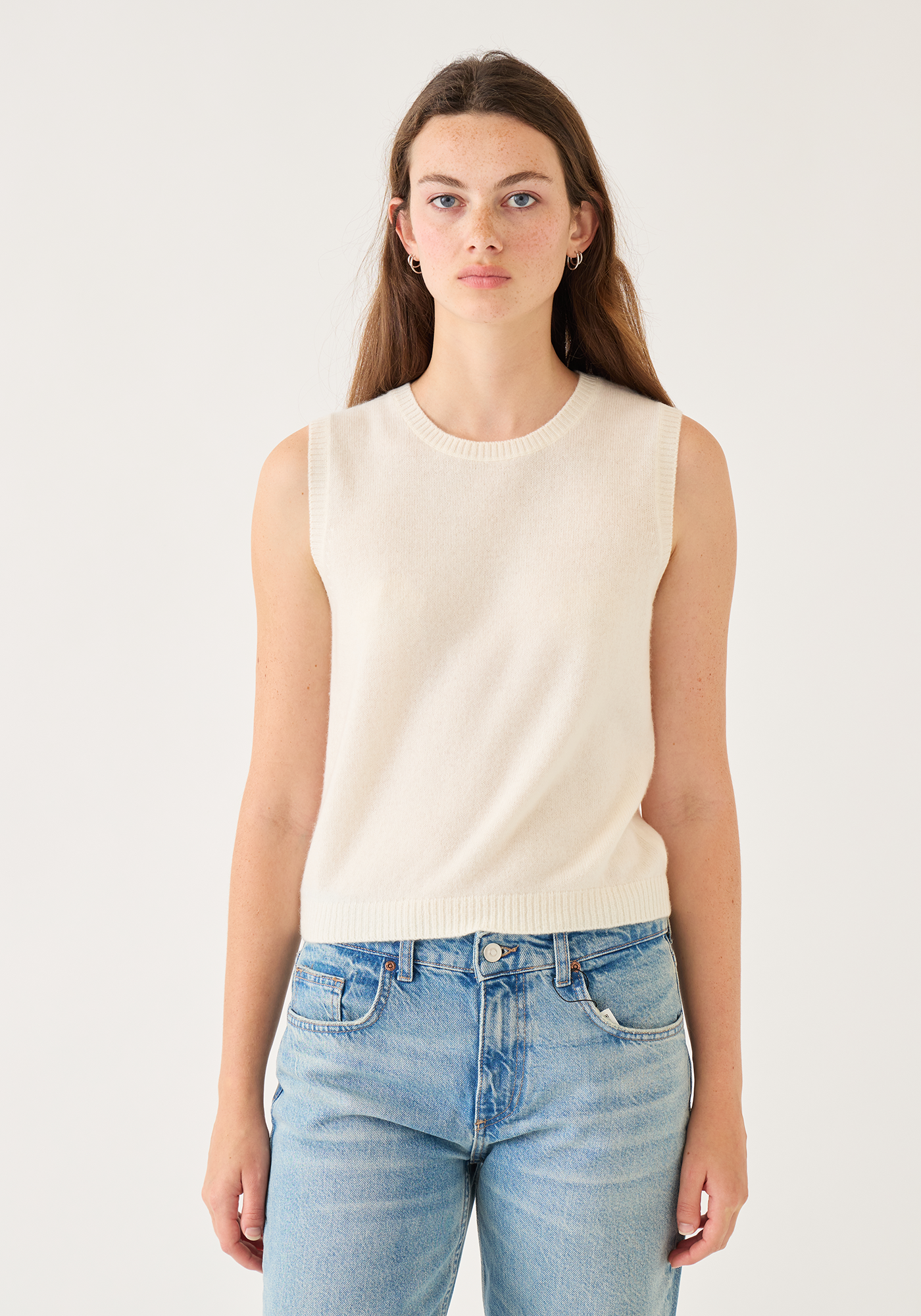 Lila Cashmere Top
