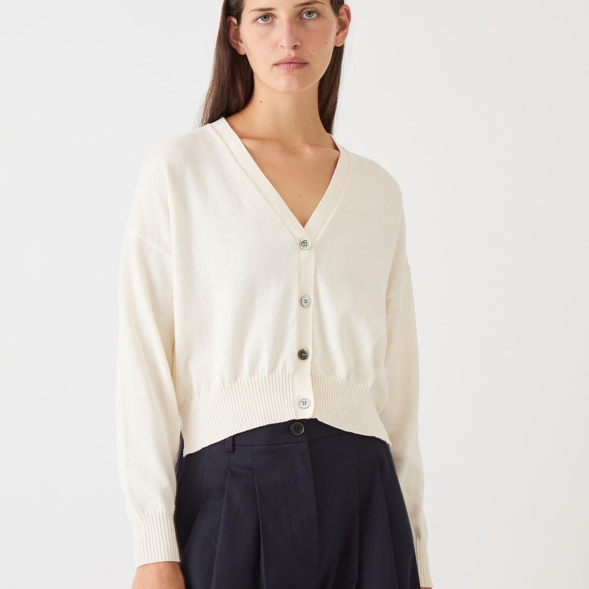 トップス RHC Cotton Cashmere Collection Cardigan The Cotton Cashmere Cardigan