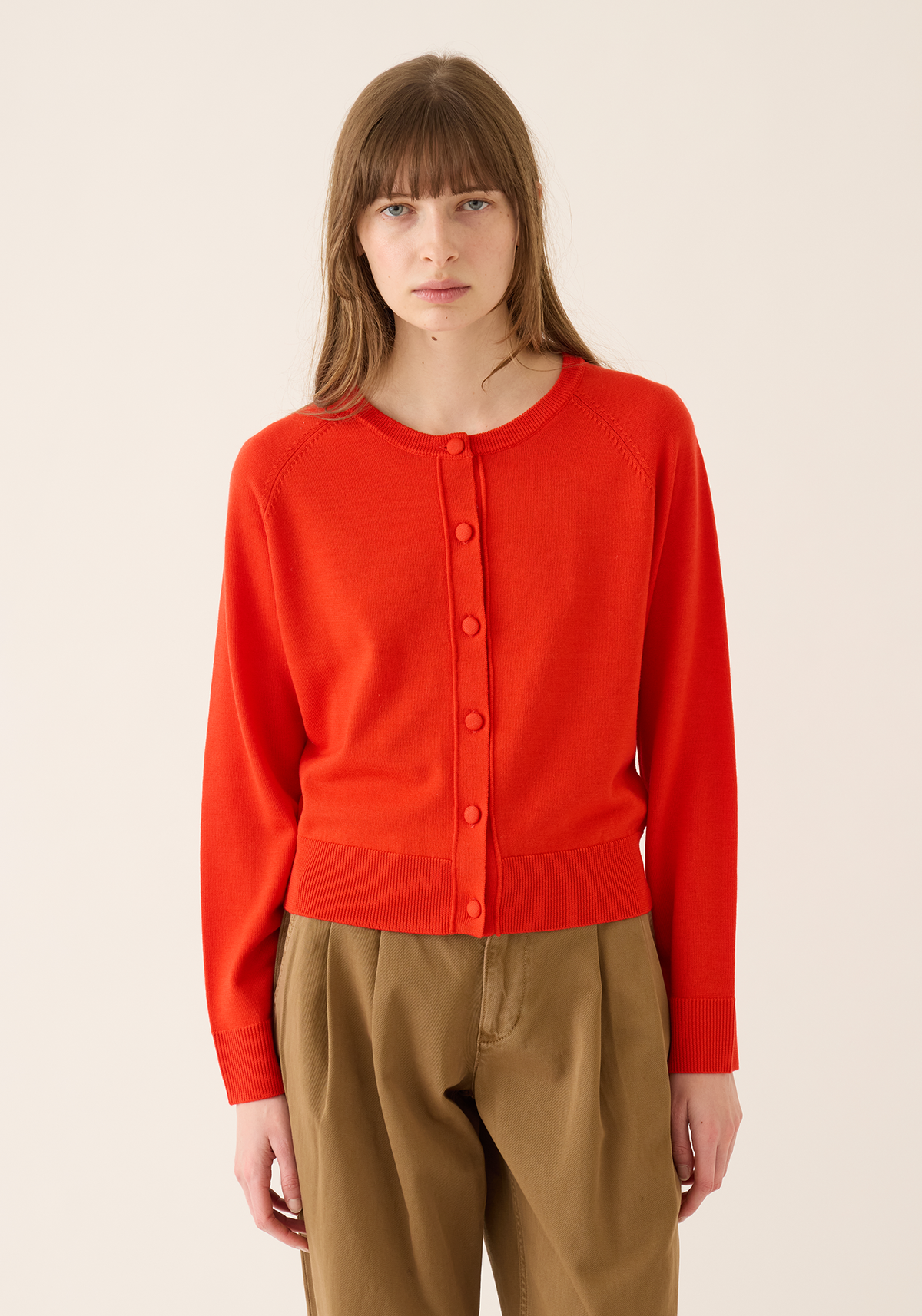 Lydia Merino Wool Cardigan