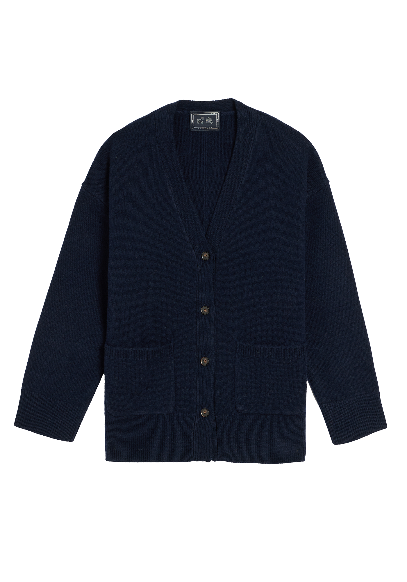 Madison Wool Cashmere Cardigan