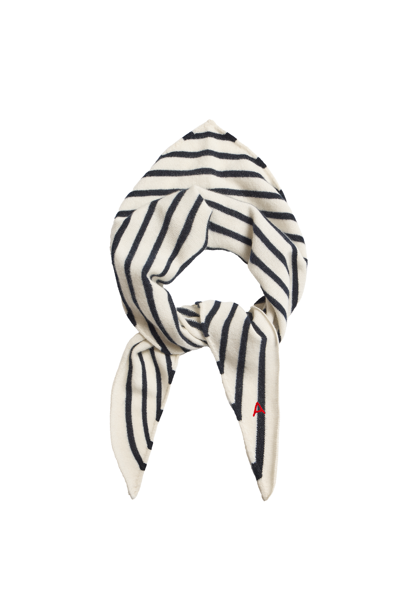 Nessa Stripe Small Cashmere Bandana
