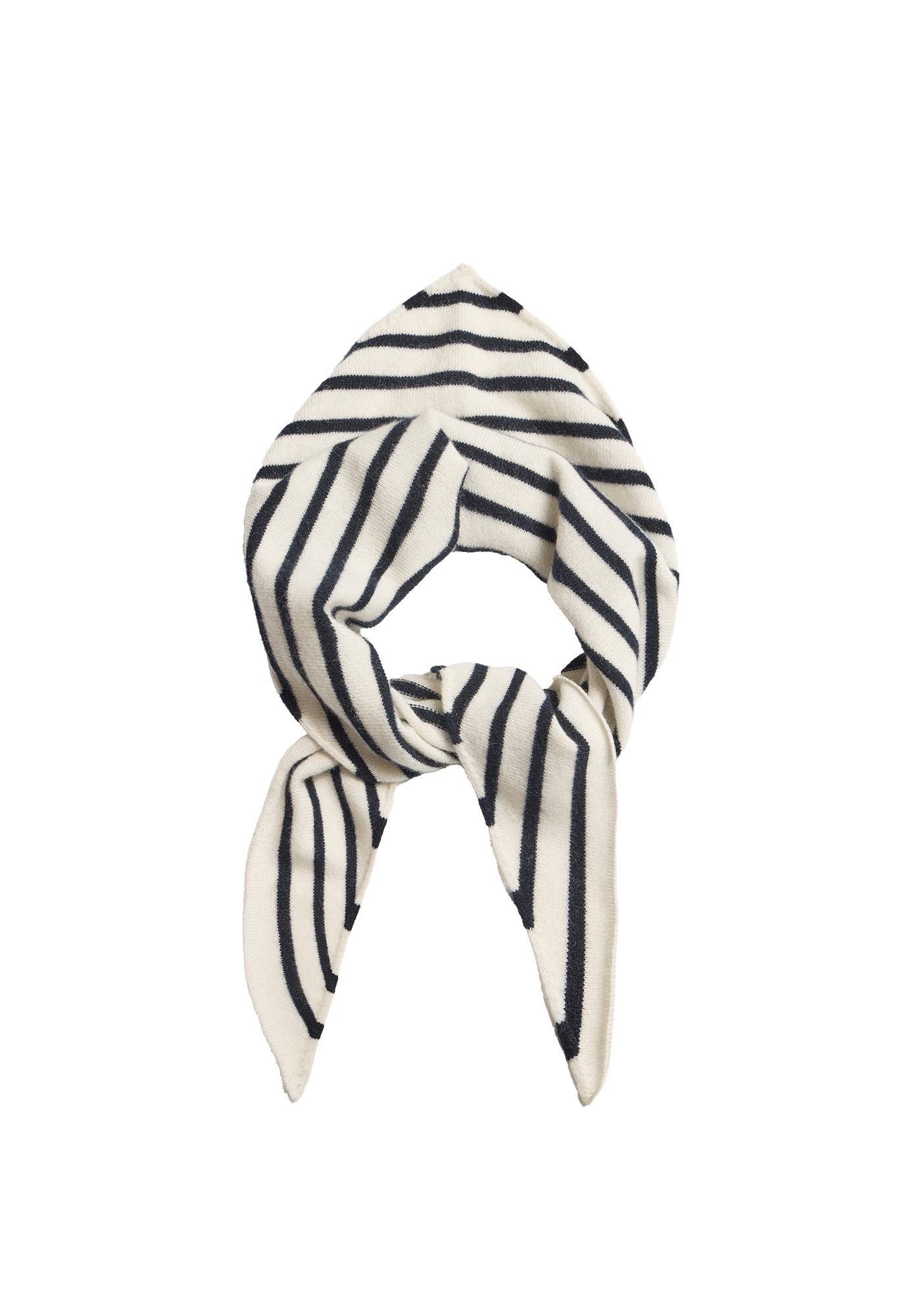 Nessa Stripe Small Cashmere Bandana