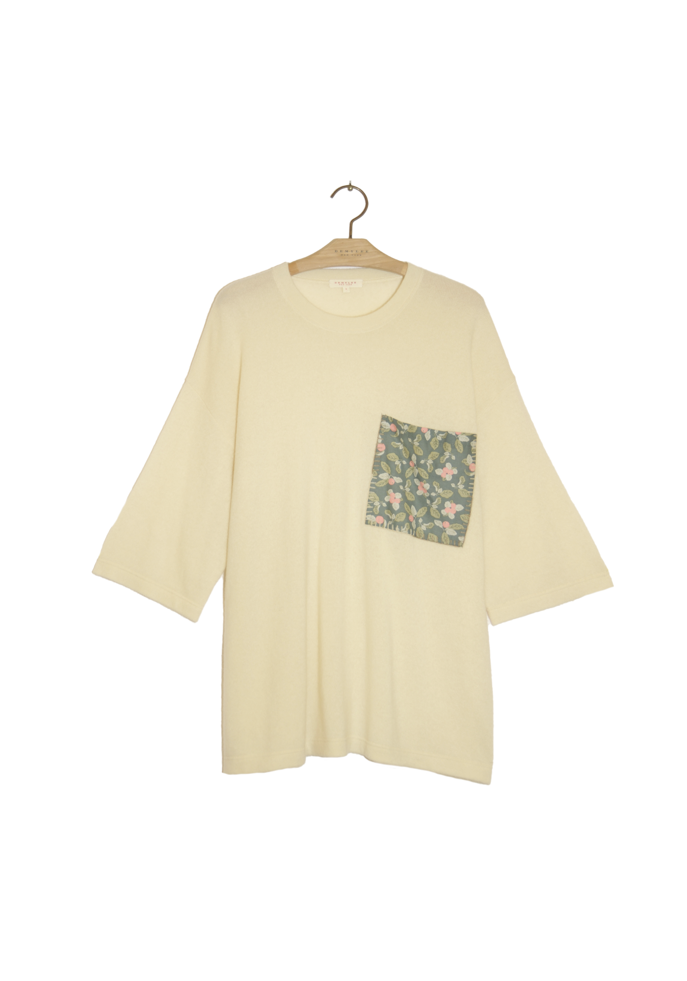 Oversize Pocket Top - Natural