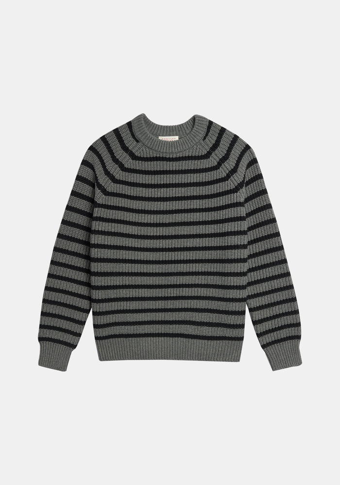 Threaded Pear Phoebe Drop Shoulder Baggy Sweatshirt