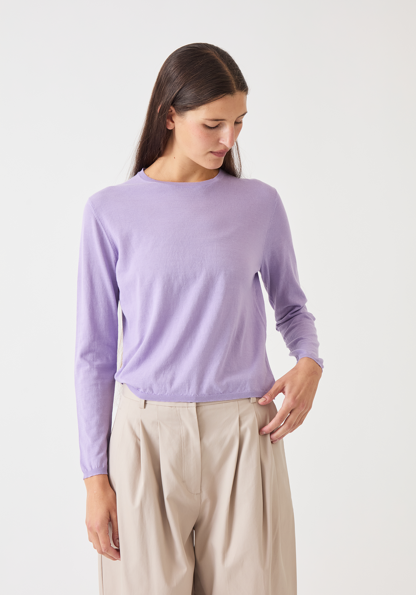 Riley Fine Pima Cotton Sweater