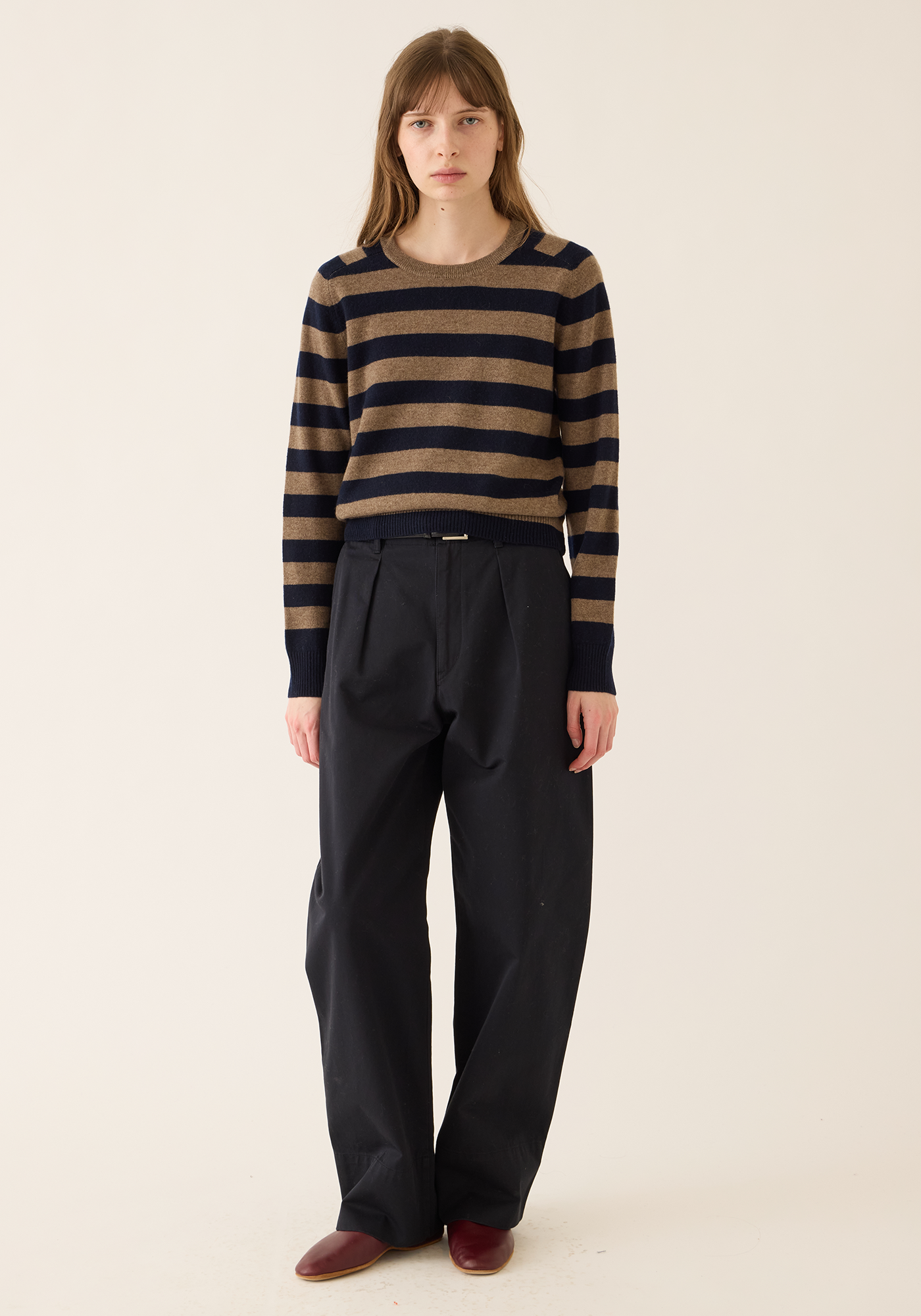 Sally Stripe Cashmere Sweater