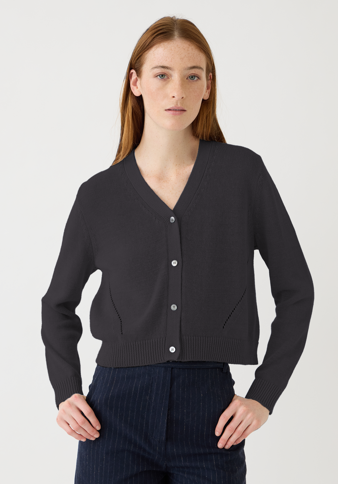 Sara Cotton Linen Cardigan