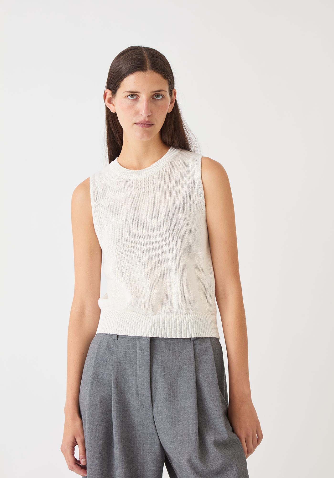 Selina Cotton Linen Top