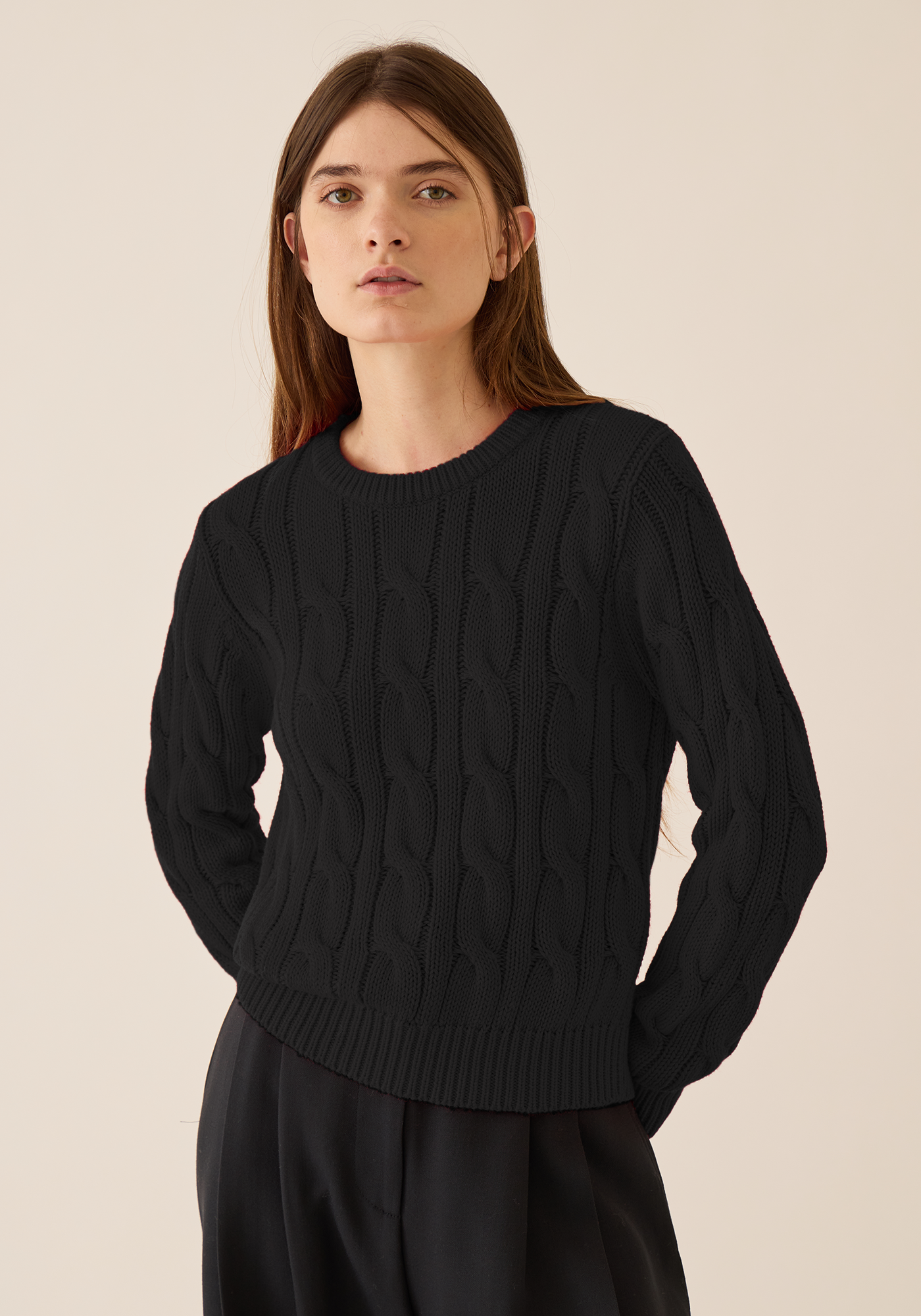 Sloane Cotton Cashmere Sweater