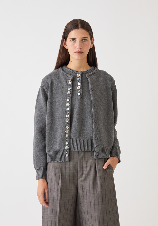 SUNCOO - Gaely Cardigan - Fuchsia