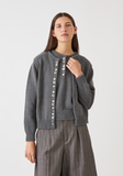 Soleil Cotton Cardigan in Natural