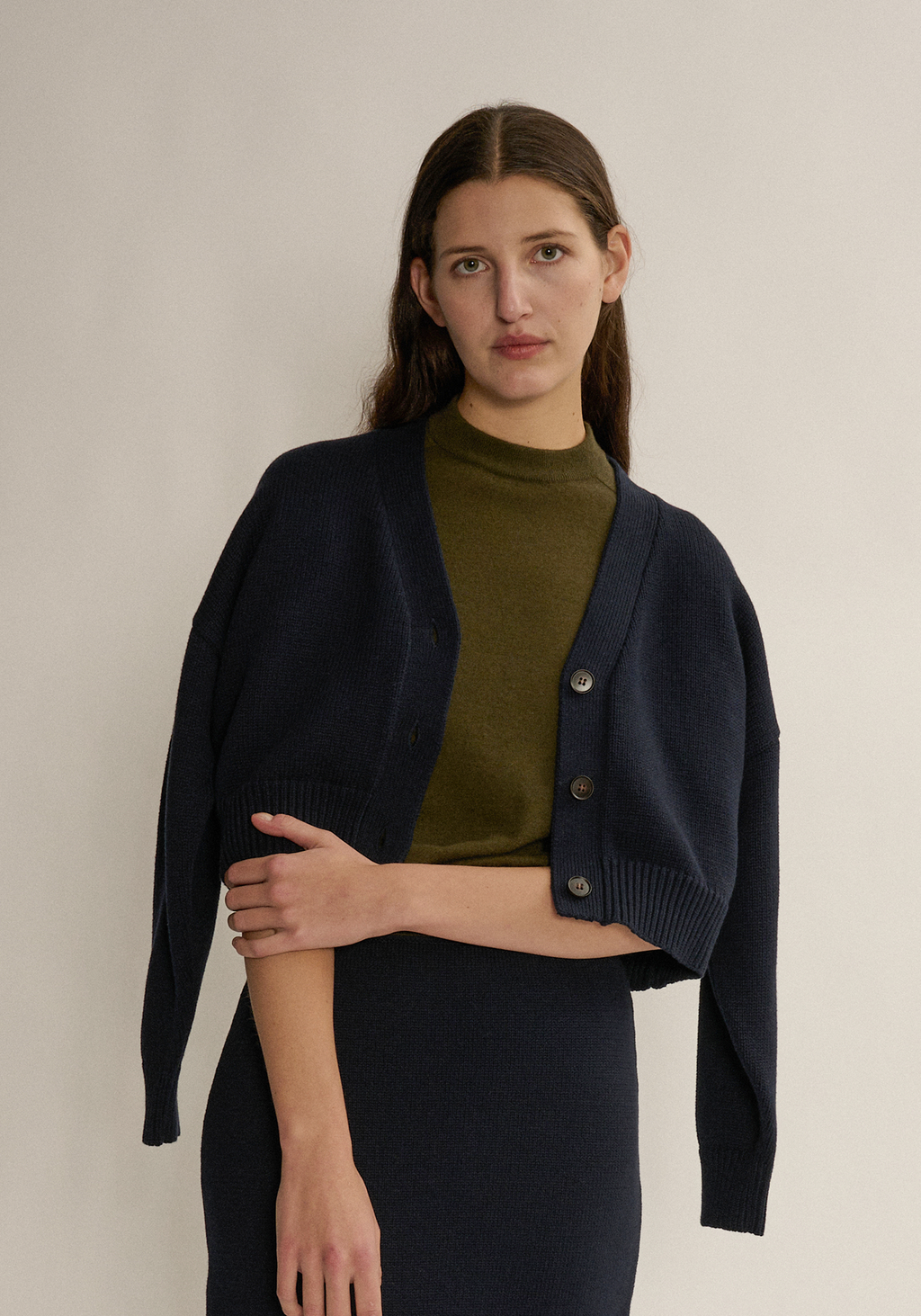 美品 DEMYLEE Tora Cotton Short Cardigan 【公式通販】