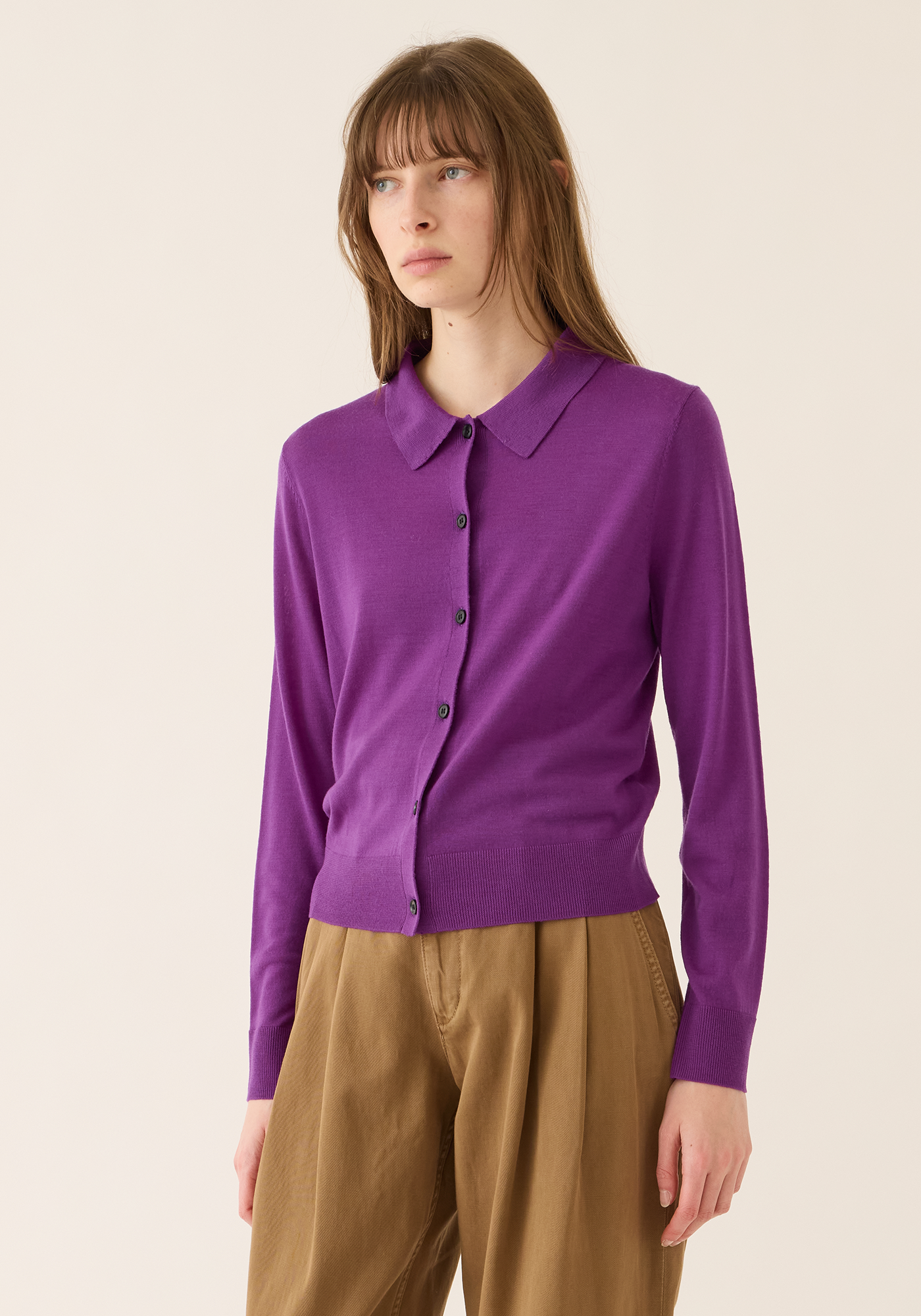 Willow Superfine Merino Wool Cardigan