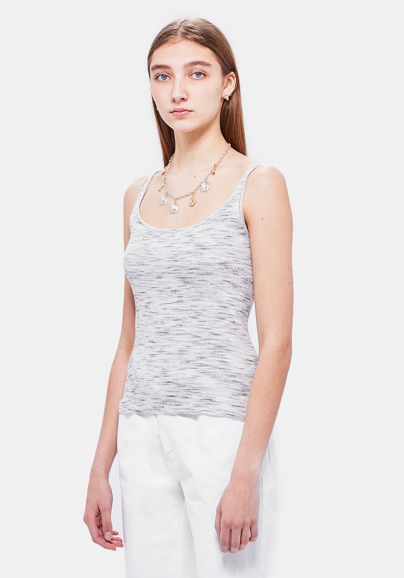 Shaila Top - Grey Static